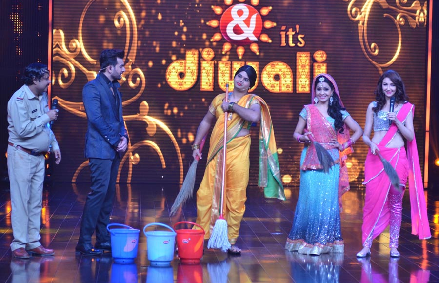 &TV's star studded Diwali night