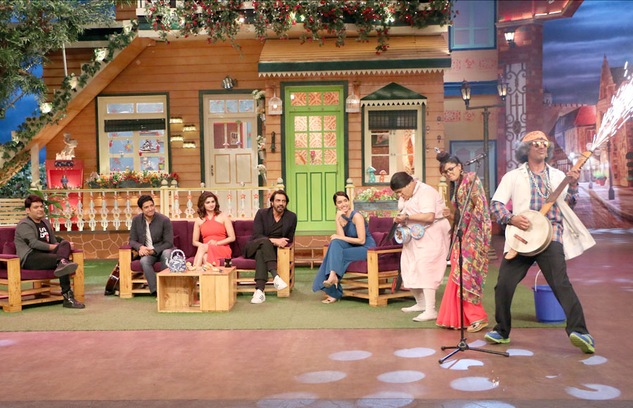 Rock On 2 Team on The Kapil Sharma Show