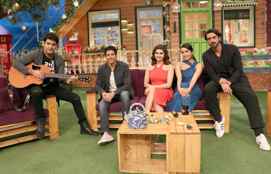 Rock On 2 Team on The Kapil Sharma Show