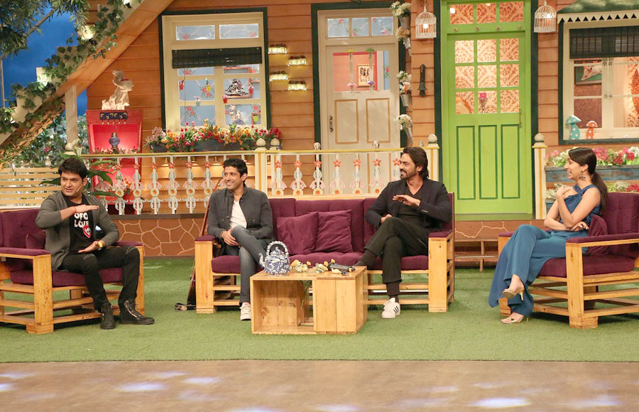 Rock On 2 Team on The Kapil Sharma Show