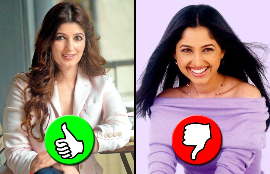 Twinkle Khanna and Rinkie Khanna