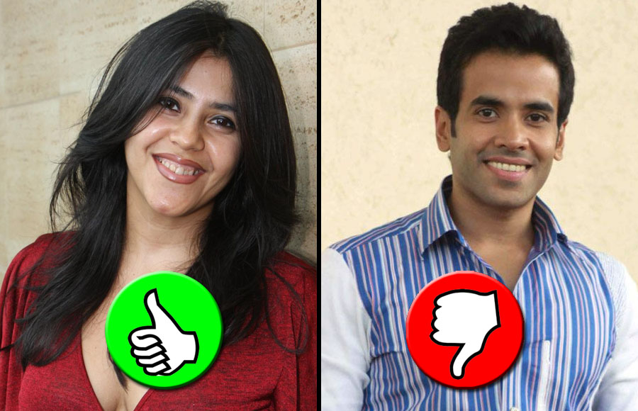 Ekta Kapoor and Tusshar Kapoor