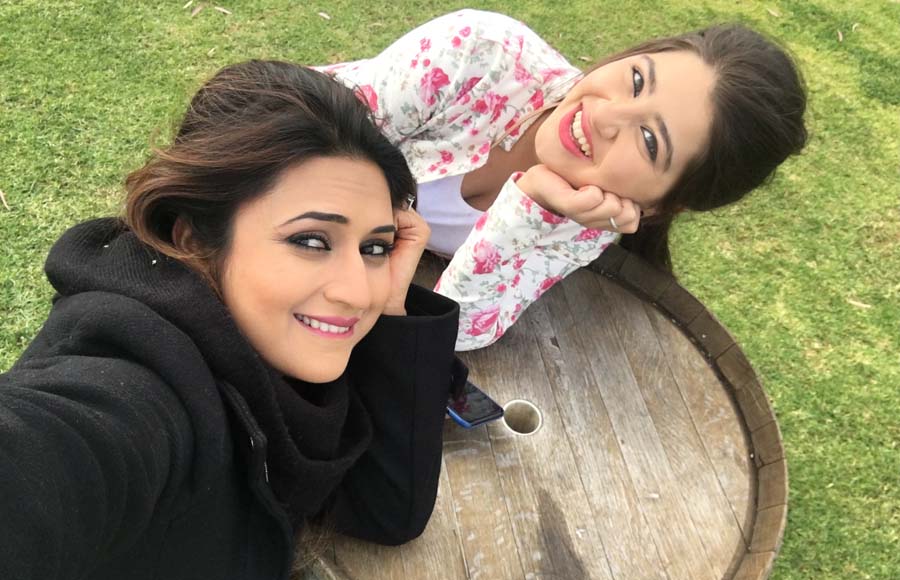 Divyanka Tripathi and Aditi Bhatia