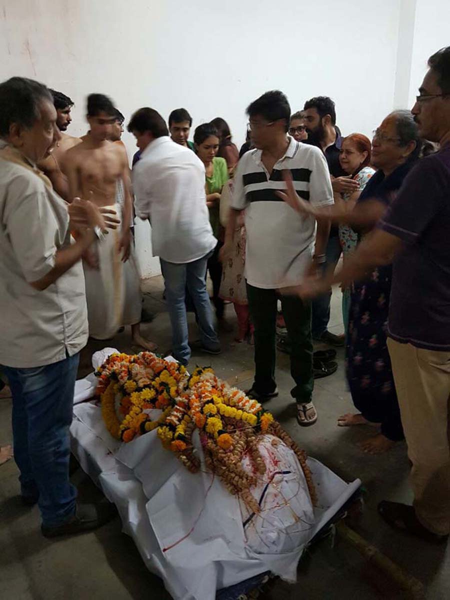 Mukesh Rawal's FUNERAL