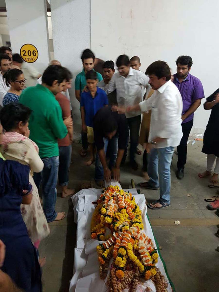 Mukesh Rawal's FUNERAL