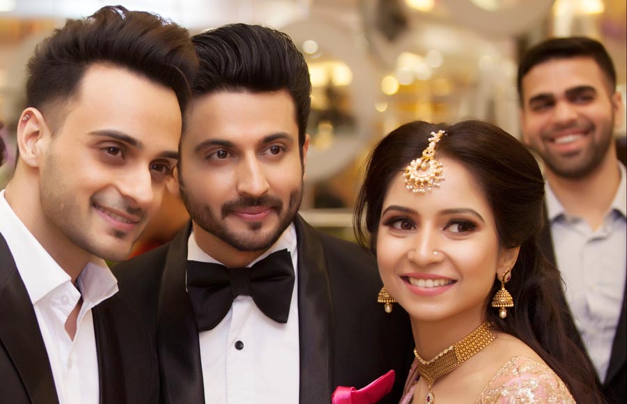 Dheeraj Dhoopar and Vinny Arora's SANGEET ceremony!