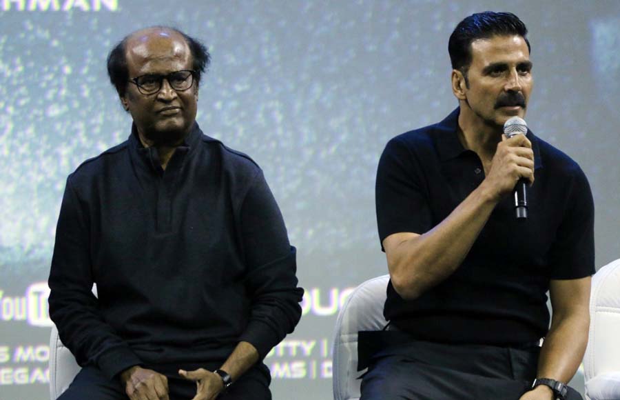 Rajinikanth and Akshay Kumar