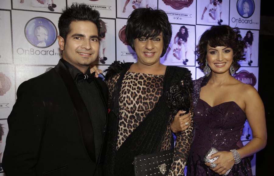 Karan Mehra-Nisha Rawal with Rohit Verma