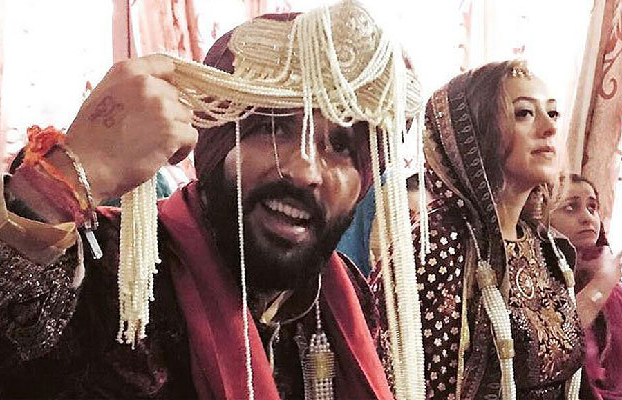 Wedding pics of Yuvraj Singh and Hazel Keech