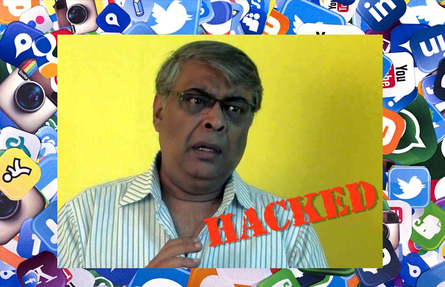 Abhay Bhargava's Instagram account was hacked