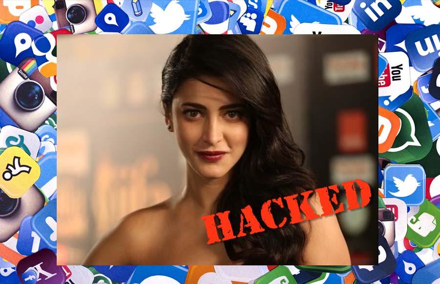 Shruti Haasan's Twitter account was hacked