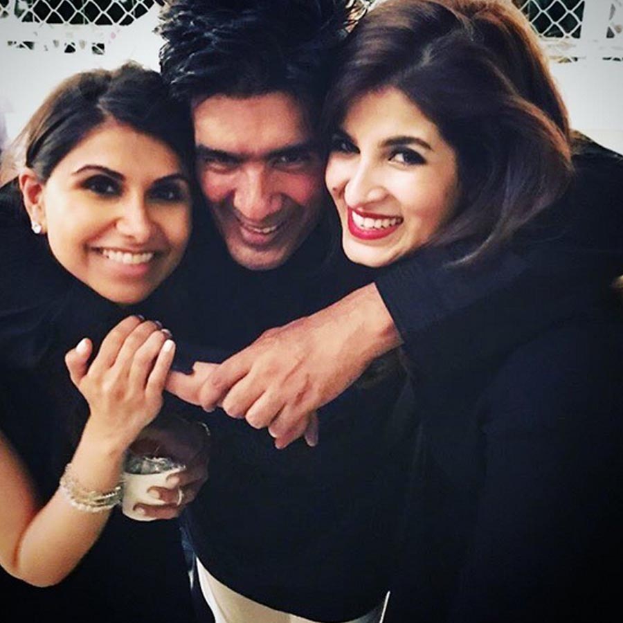 B-Town celebrities at Manish Malhotra's birthday bash!