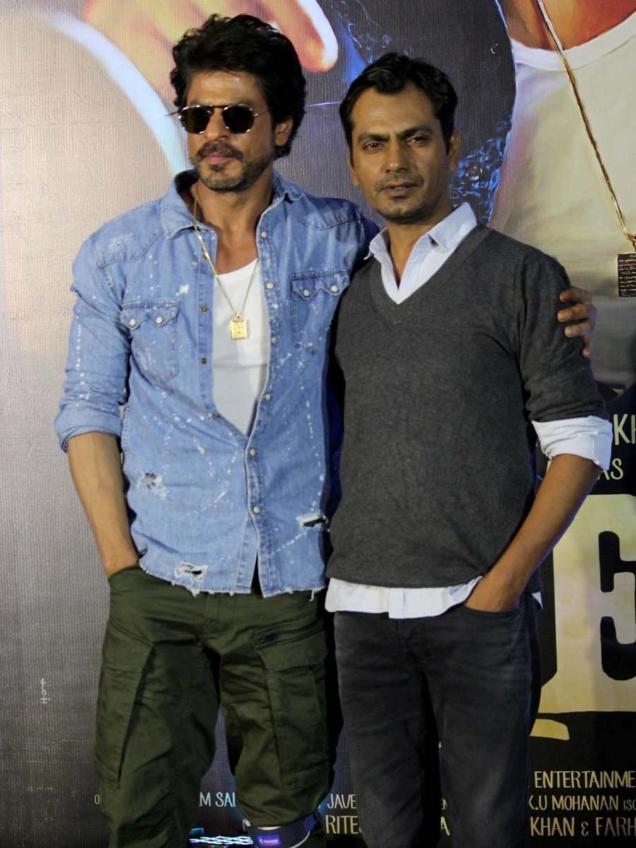 Shah Rukh Khan and Nawazuddin Siddiqui