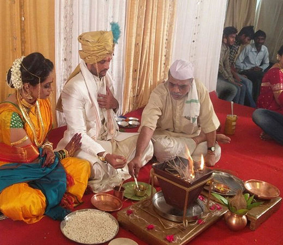 Wedding pics of Ravish and Mugdha!