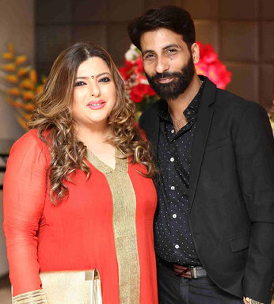 Delnaaz Irani and Percy Karkaria