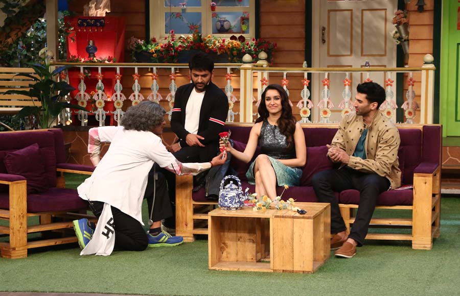 Shraddha and Aditya promote 'Ok Jaanu' on The Kapil Sharma Show