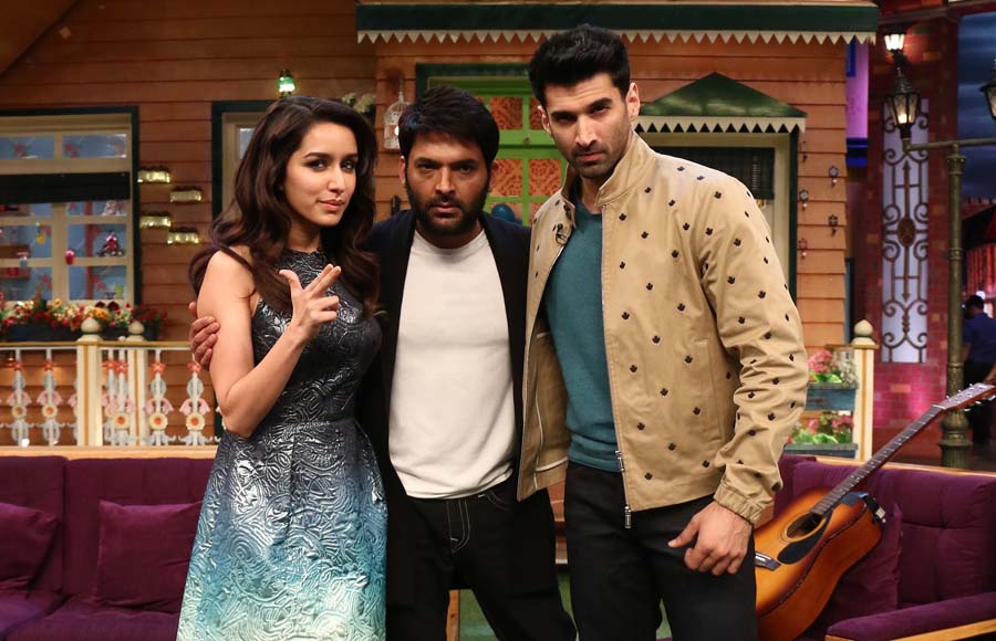 Shraddha and Aditya promote 'Ok Jaanu' on The Kapil Sharma Show