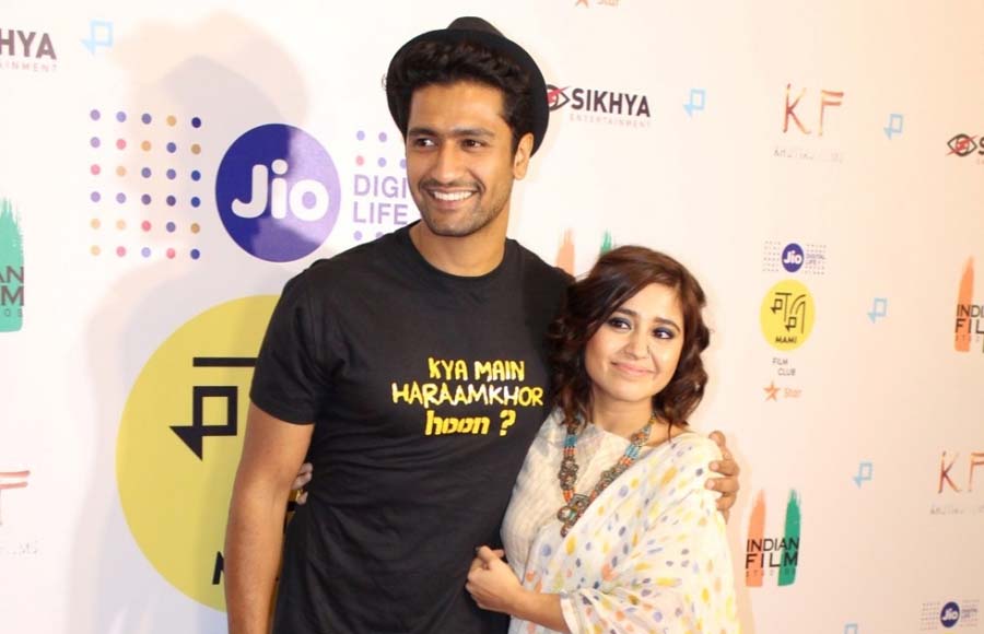 Vicky Kaushal and Shweta Tripathi