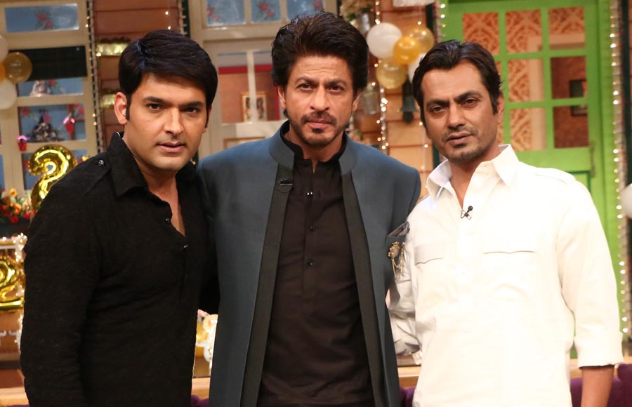 SRK and Nawazuddin promote 'Raees' on The Kapil Sharma Show