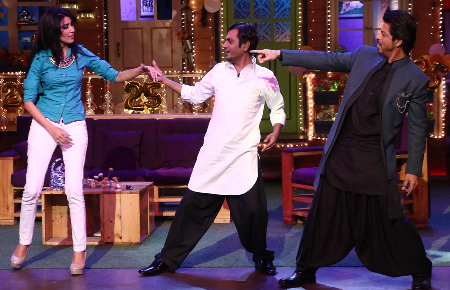 SRK and Nawazuddin promote 'Raees' on The Kapil Sharma Show