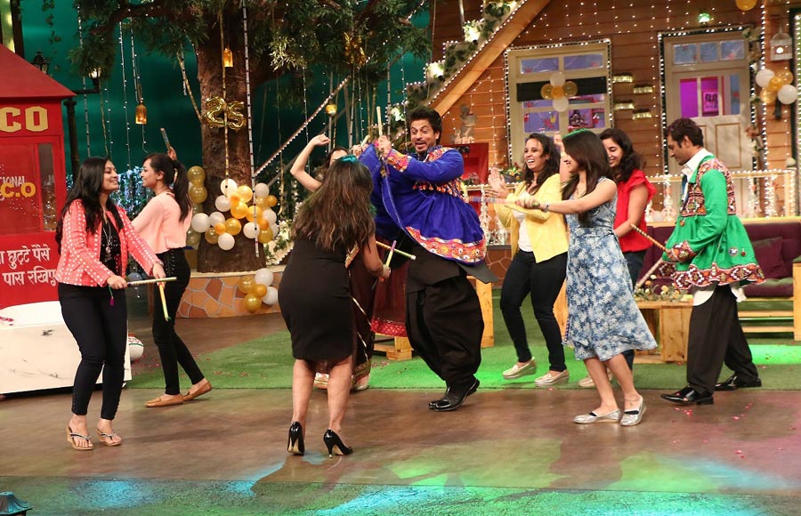 SRK and Nawazuddin promote 'Raees' on The Kapil Sharma Show