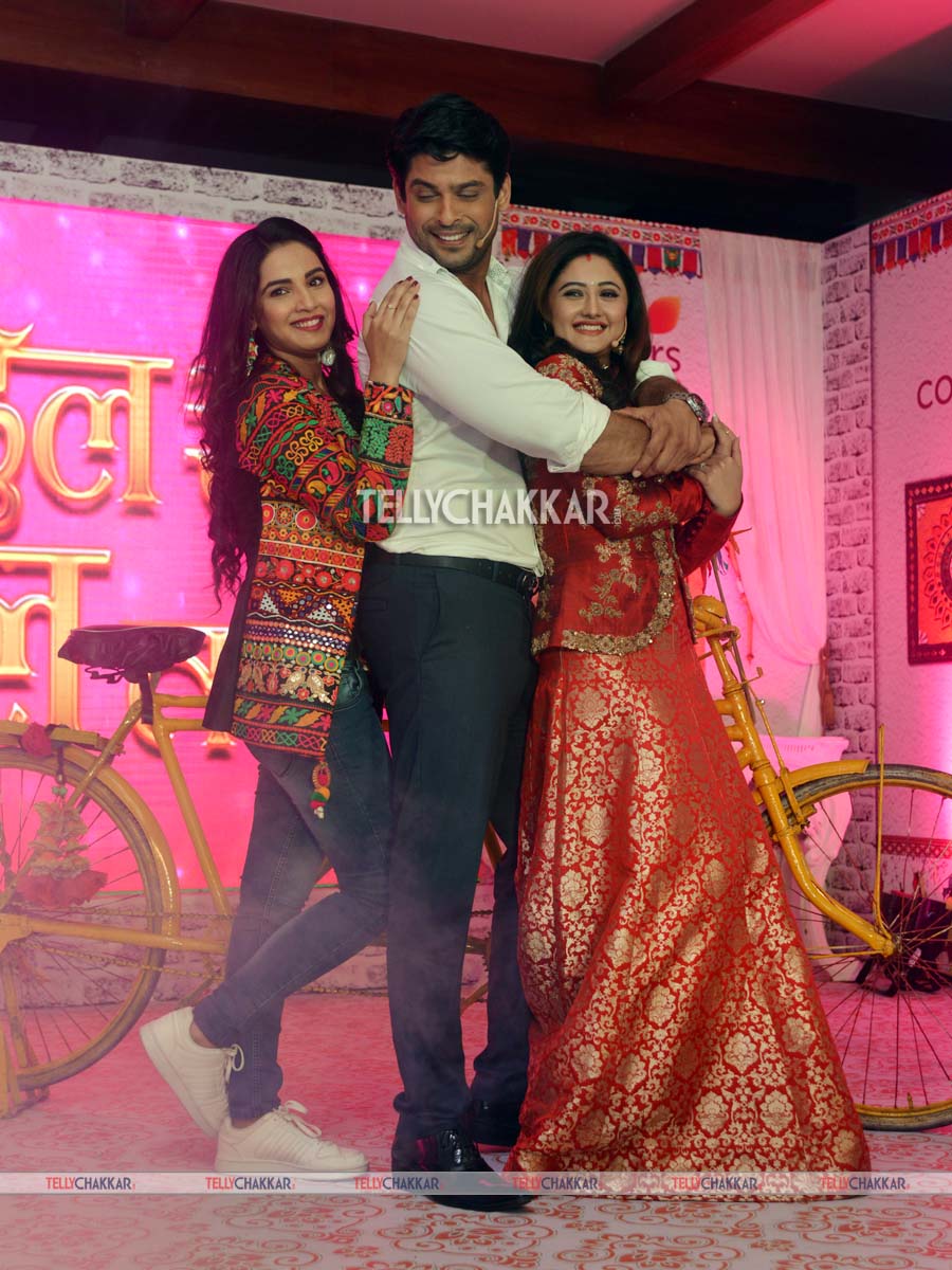 Siddharth Shukla, Rashami Desai and Jasmin Bhasin