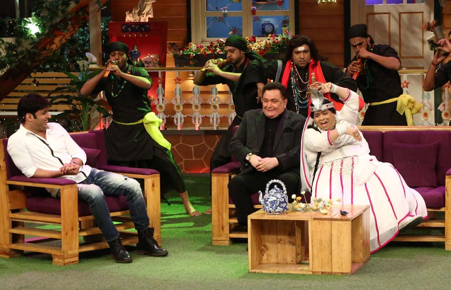 Neetu and Rishi Kapoor on The Kapil Sharma Show