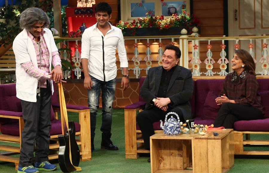 Neetu and Rishi Kapoor on The Kapil Sharma Show