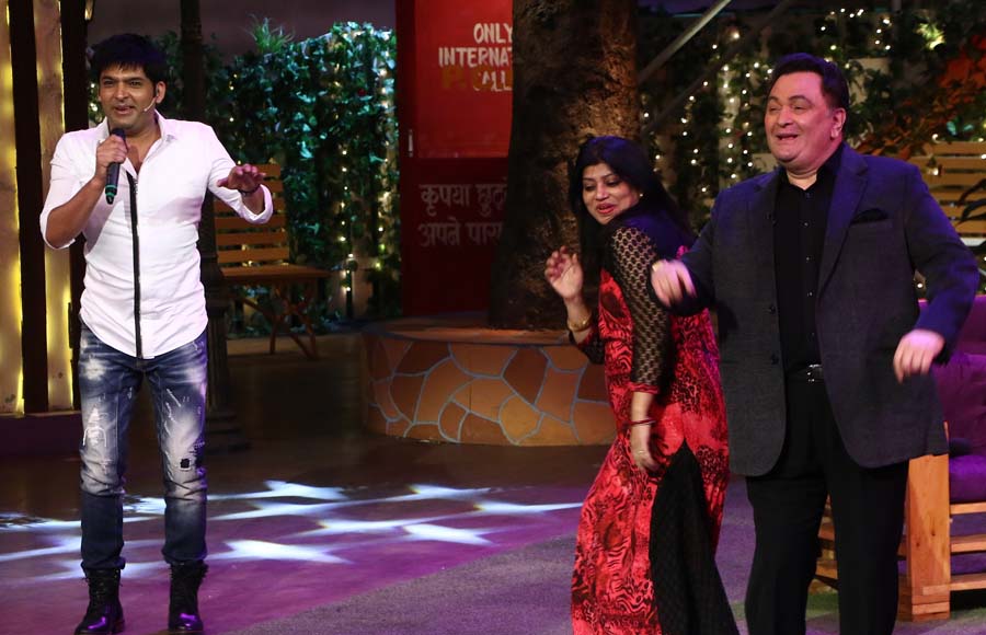 Neetu and Rishi Kapoor on The Kapil Sharma Show