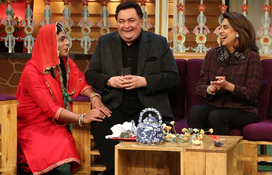 Neetu and Rishi Kapoor on The Kapil Sharma Show