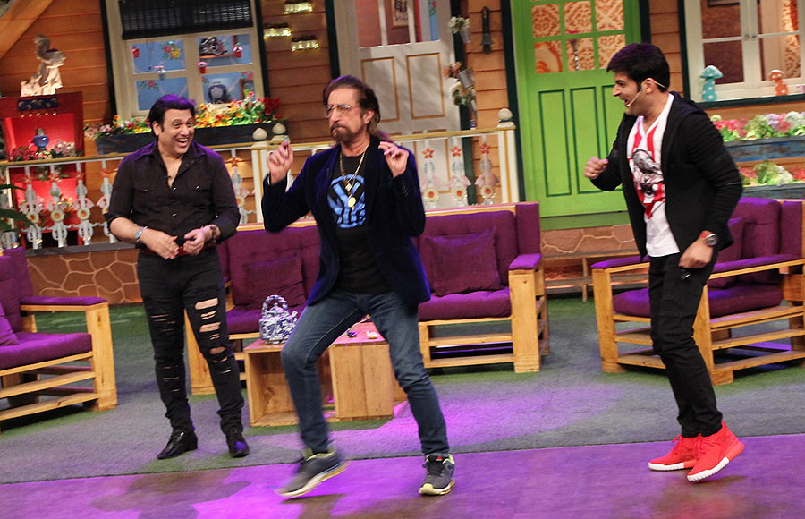 Govinda and Shakti Kapoor on The Kapil Sharma Show