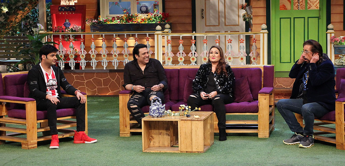 Govinda and Shakti Kapoor on The Kapil Sharma Show