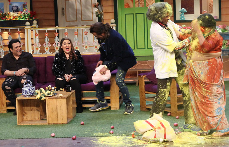Govinda and Shakti Kapoor on The Kapil Sharma Show