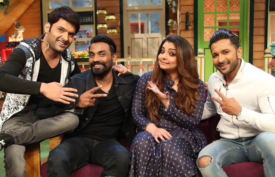 Remo, Vaibhavi and Terence on The Kapil Sharma Show