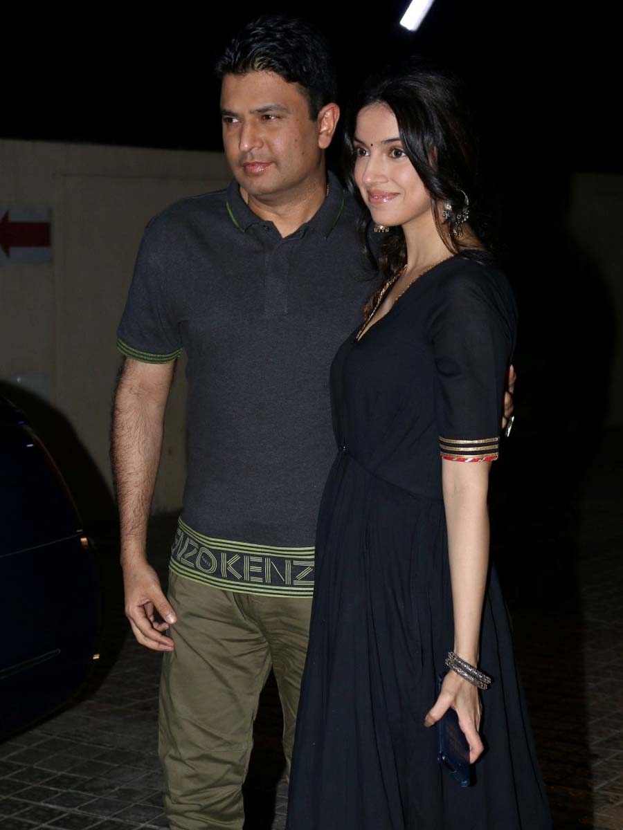 Bhushan Kumar with wife Divya Kumar Khosla