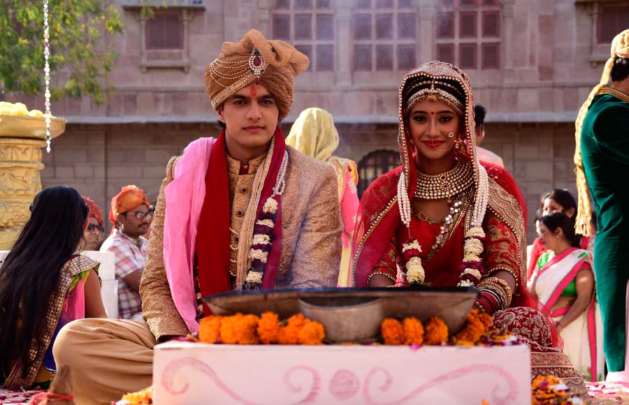 Mohsin Khan and Shivangi Joshi