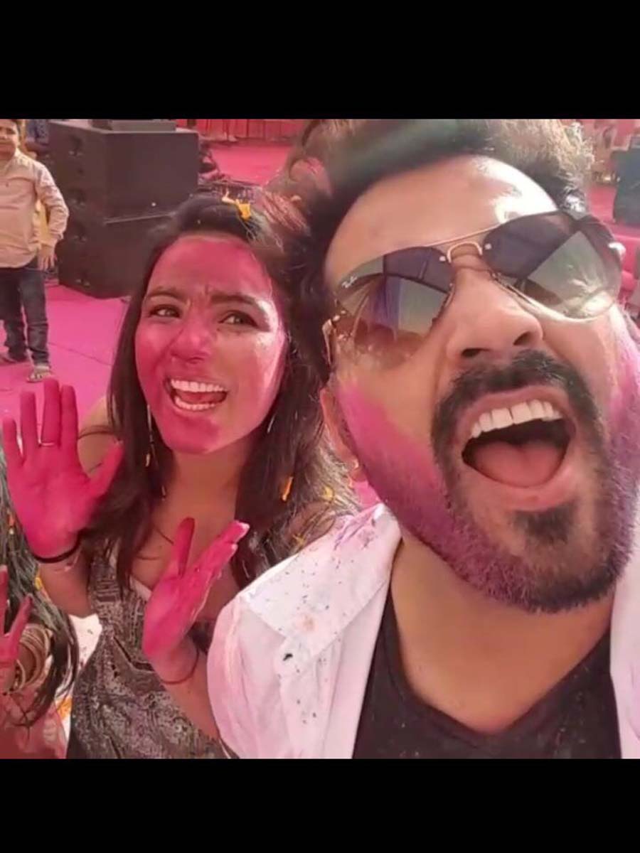 Jasmin Bhasin and Manu Punjabi