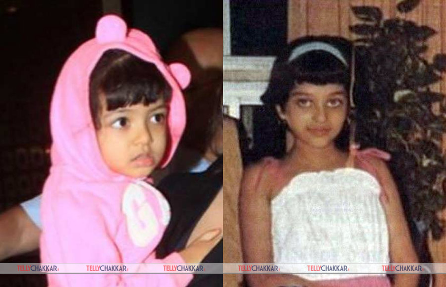 Aaradhya Bachchan and Aishwarya Bachchan