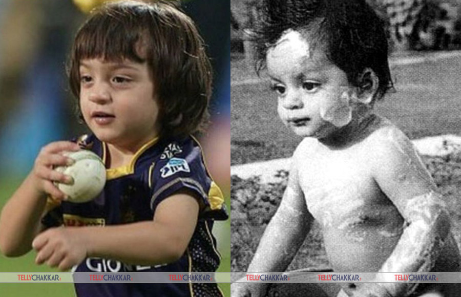 AbRam Khan and Shah Rukh Khan