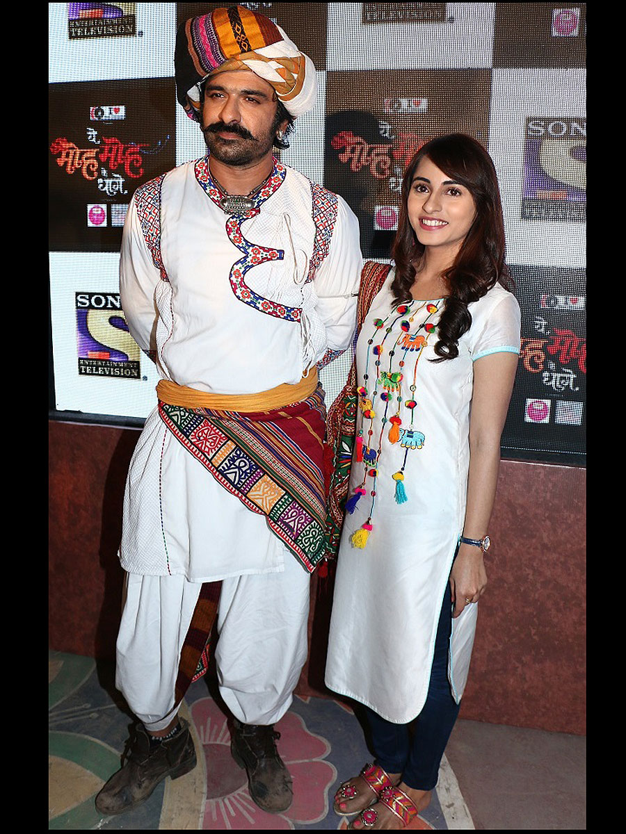 Eijaz Khan and Niyati Fatnani