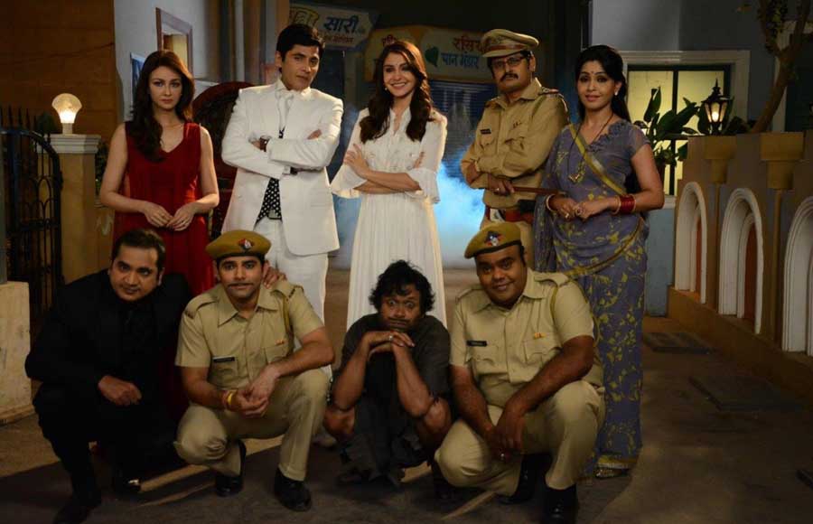 Anushka Sharma along with the star cast of &TV's Bhabhi Ji Ghar Par Hai