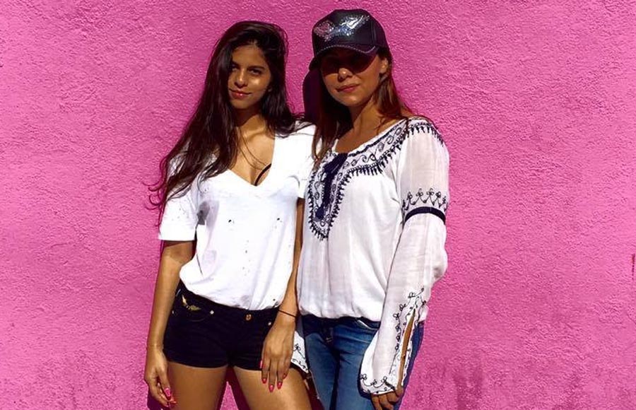 Gauri Khan and Suhana