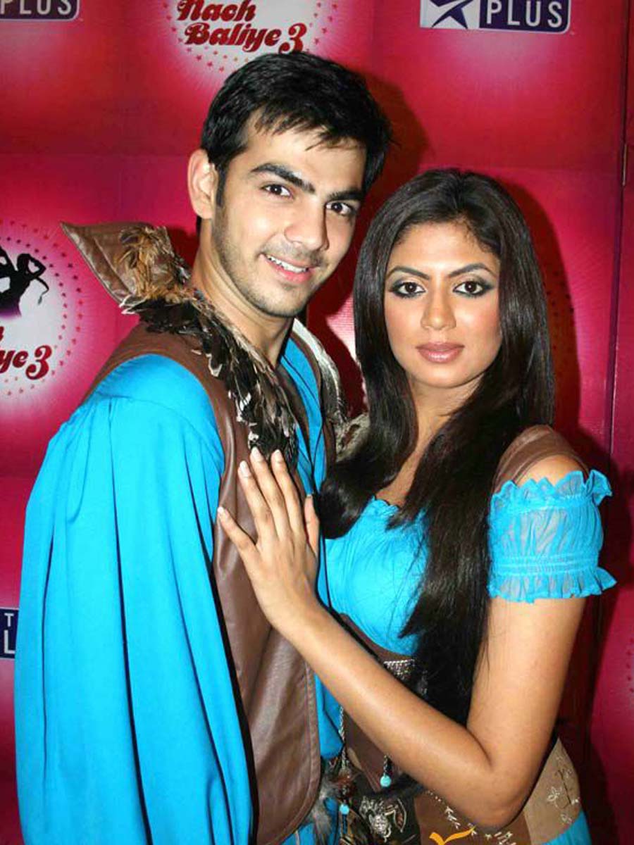 Karan Grover and Kavita Kaushik