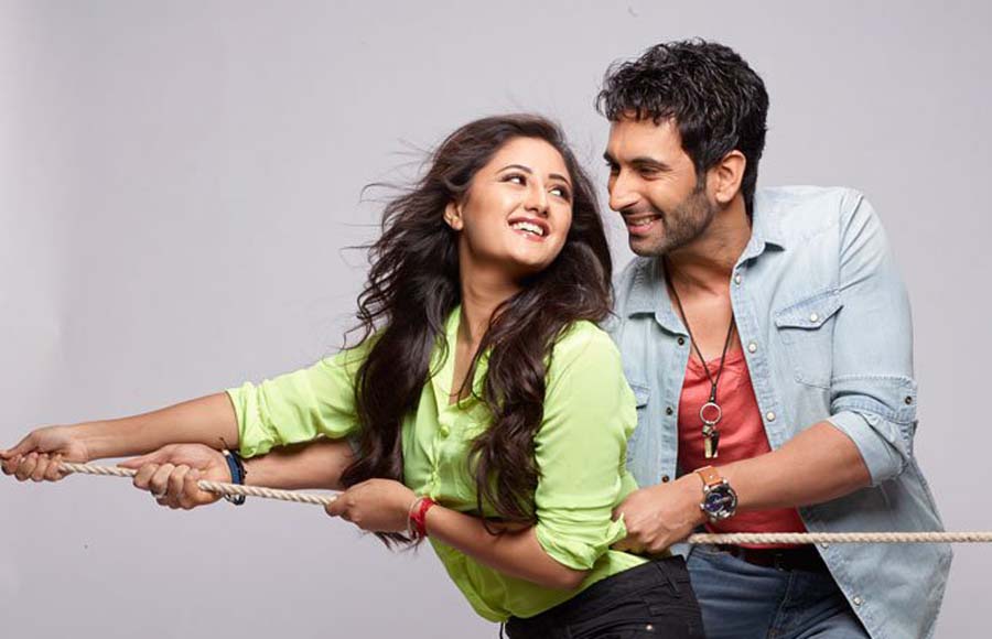 Nandish Sandhu and Rashami Desai