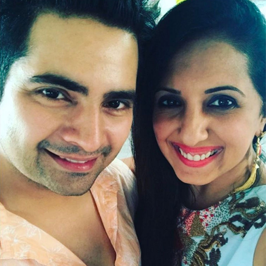 Karan with Munisha