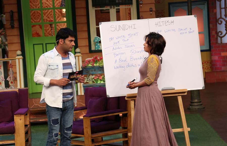 Kapil and Sunidhi