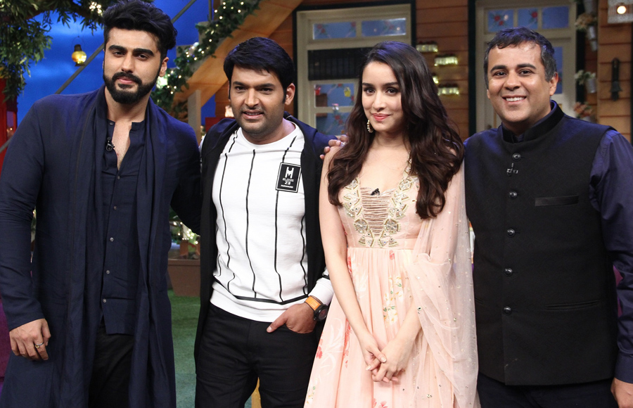 Cast of Half Girlfriend on The Kapil Sharma Show 