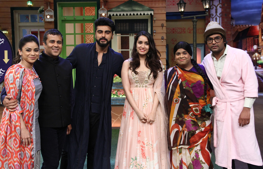 Cast of Half Girlfriend on The Kapil Sharma Show