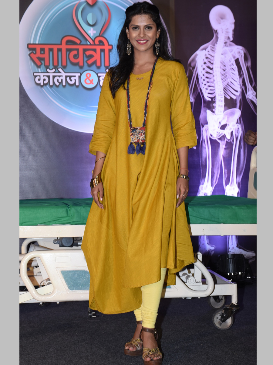 Swardha Thigale at the launch of Savitri Devi College and Hospital