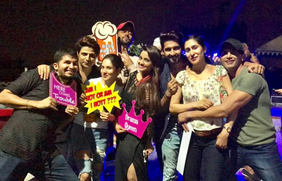 Adaa Khan's happening birthday bash!